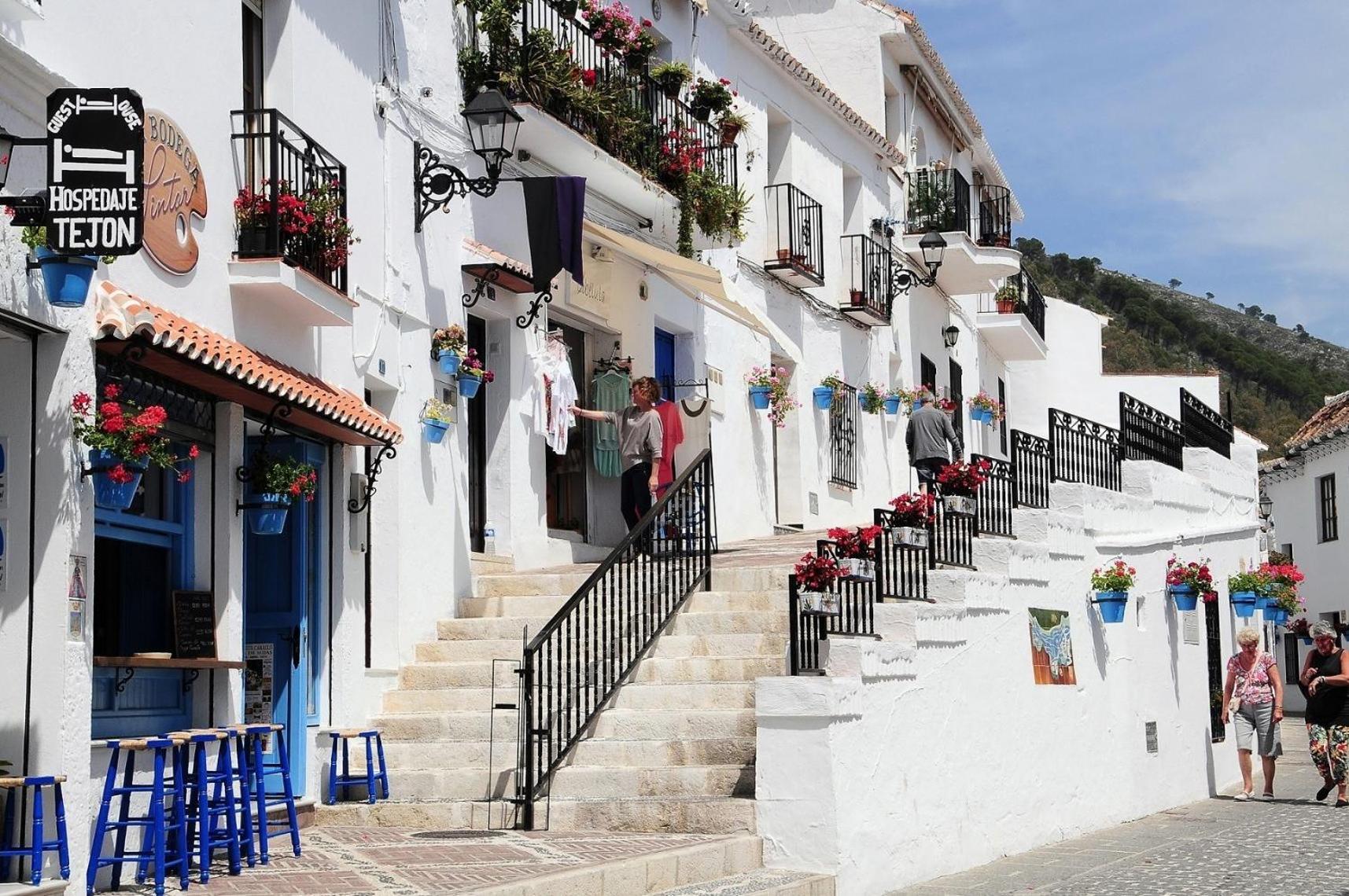 Precioso Apartamento Con Vistas En El Centro De Mijas Pueblo Екстериор снимка