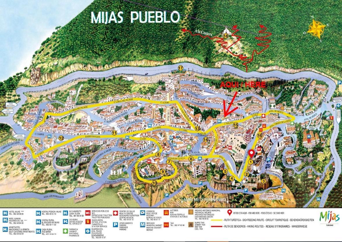 Precioso Apartamento Con Vistas En El Centro De Mijas Pueblo Екстериор снимка